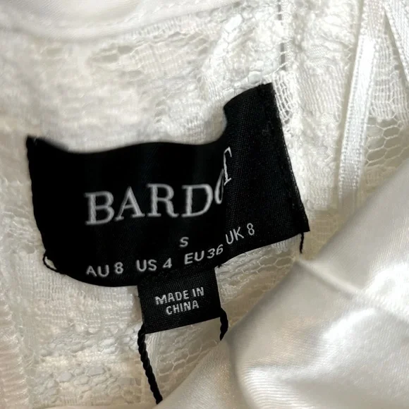 Bardot Lace Corset Bustier in Ivory White - Picture 9 of 9